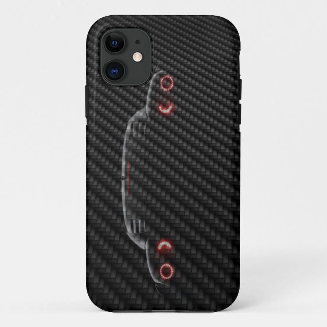 iPhone 5 case Template Carbon Car 3D Change image (Back)