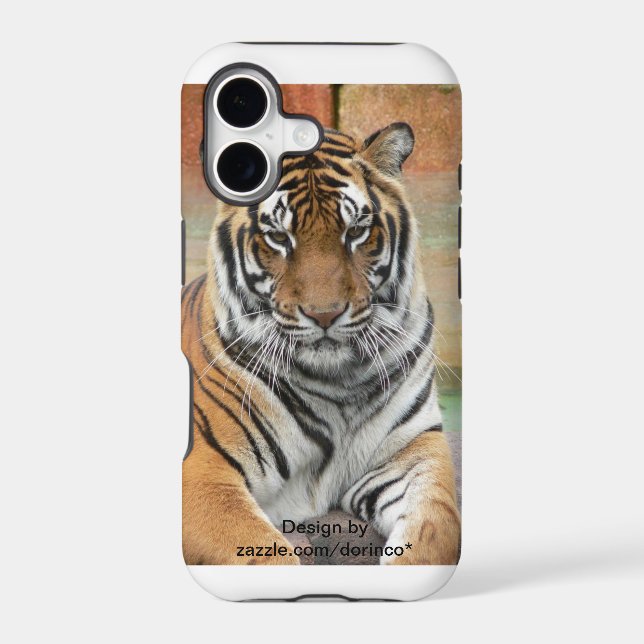 iPhone 5 case Tiger 1 (Back)