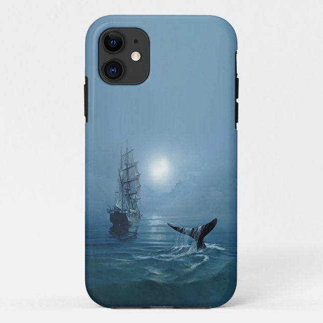 iphone 5 case "Whale Tail" (Back)