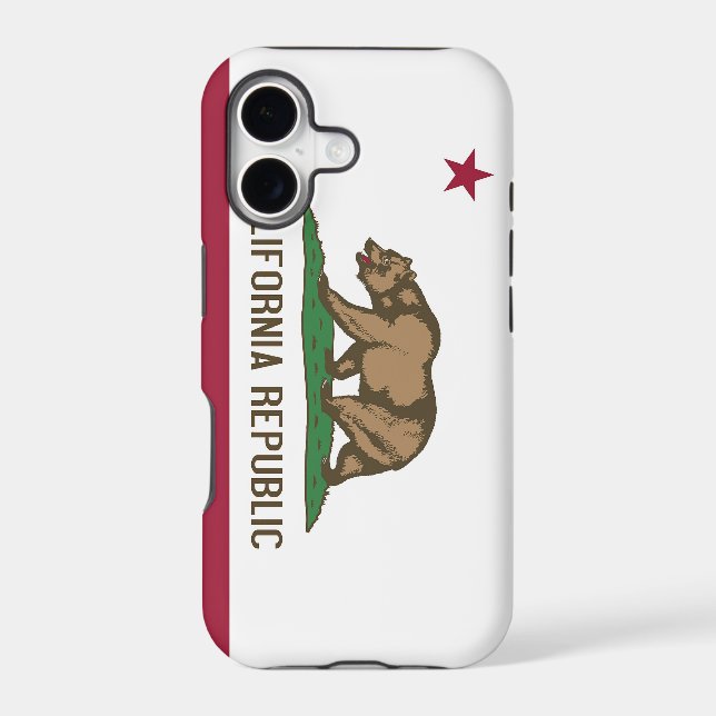 IPhone 5 Case with Flag of California (Back)
