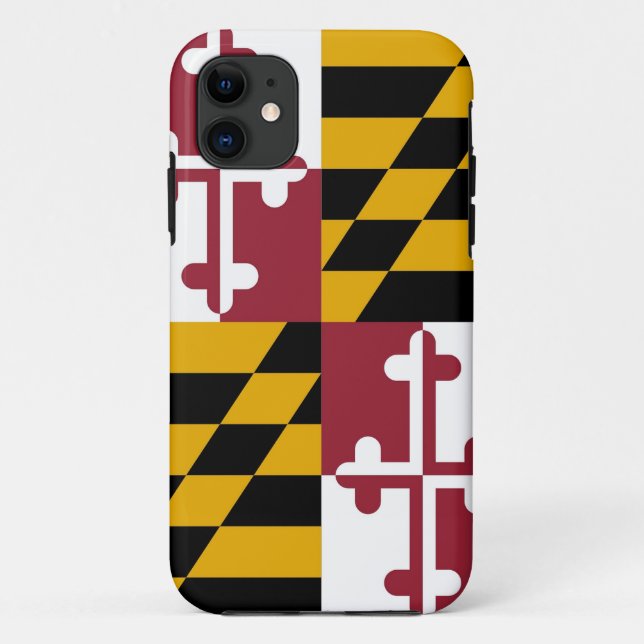IPhone 5 Case with Flag of Maryland (Back)