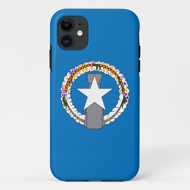 IPhone 5 Case with Flag of Northern Mariana Island (Back)