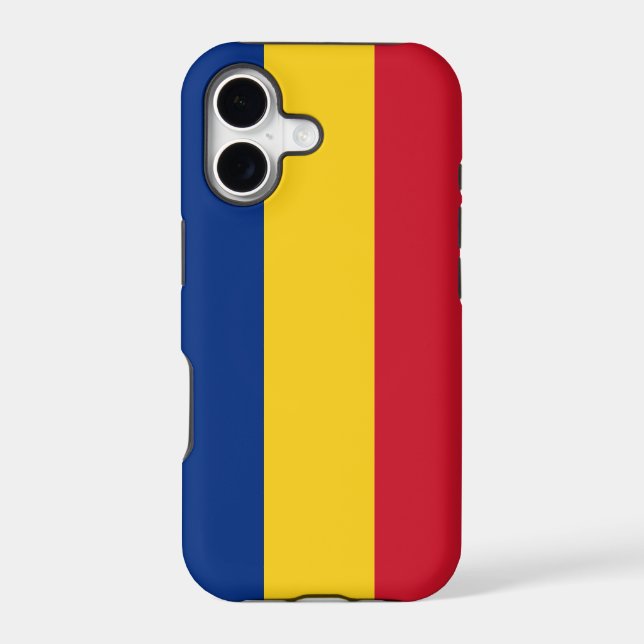 IPhone 5 Case with Flag of Romania (Back)
