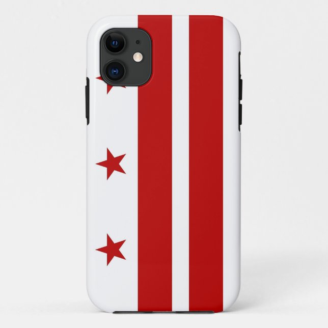 IPhone 5 Case with Flag of Washington DC (Back)