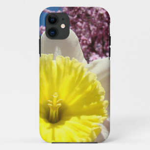 iPhone 5 cases Spring Pink Blossoms Daffodils