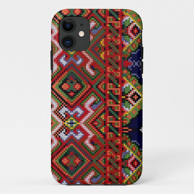 iPhone 5 Cross Stitch  BARELY THERE CASE (Back)
