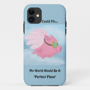 Iphone 5 Flying Pig Cover