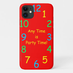 iPhone 5, iPhone 5s Case Any Time is Party Time