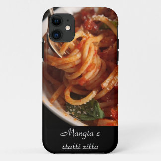 iPhone 5 Italian Mangia e statti zitto  Pasta case