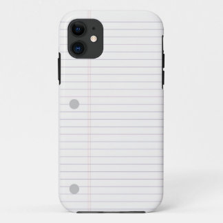 IPhone 5 Lined Notebook Paper Cover