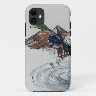 iPhone 5 Phone Case with Duck Watercolor