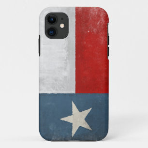 iPhone 5 Skin with Distressed Vintage Texas Flag iPhone 11 Case