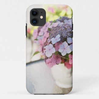 IPhone 5 Soft Purple & Pink Flowers in White Vase 11 Case
