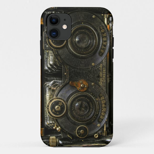 iPhone 5 Steam Punk Old School Camera Case Cell (Back)