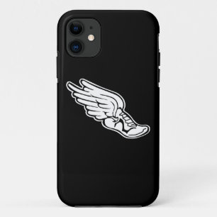 iPhone 5 Track Logo White on Black 11 Case