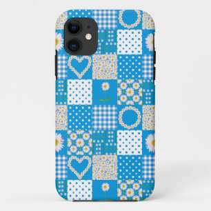 iPhone 5 Xtreme Case: Daisy Chains, Faux Patchwork 11 Case