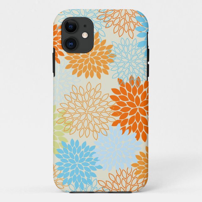 iPhone 6/6S Case -- Orange & Blue (Back)