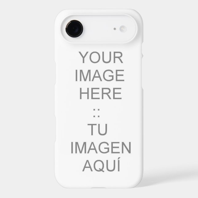 iPhone 6 case with Customisable Barely There (Back)