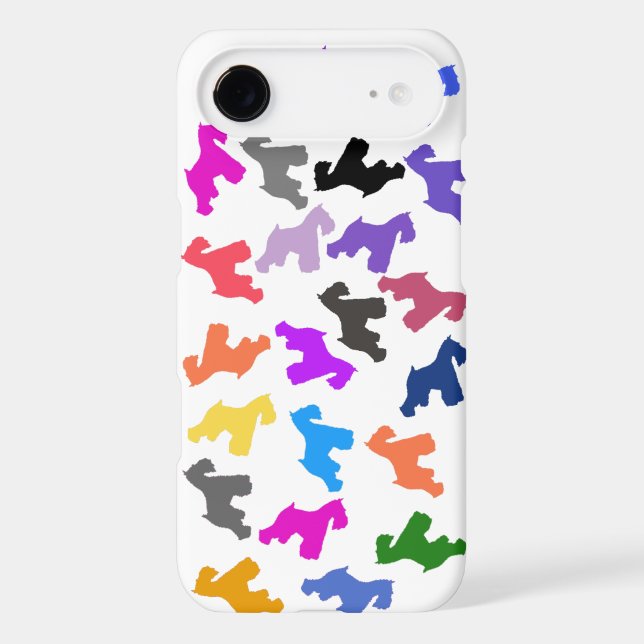 iPhone 6 case with Schnauzer Design (Back)
