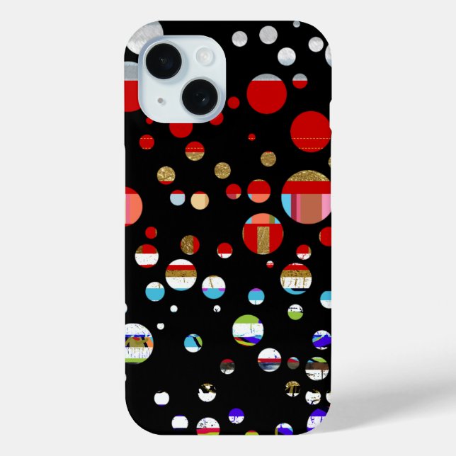iPhone-6 dotted with colours Case-Mate iPhone Case (Back)