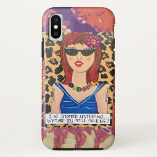 IPHONE 6- I'VE STOPPED LISTENING. WHY ARE YOU Case-Mate iPhone CASE