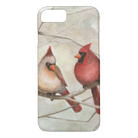 iPhone 7/8 Red Cardinals Custom Slim Case