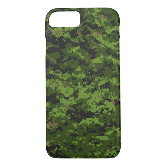 Iphone 7 case Canadian Camouflage CADPAT (Back)