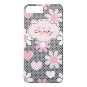 iPhone 7 Case   Daisies   Polka Dots   Hearts
