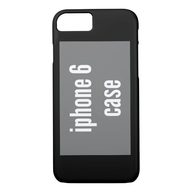 iPhone 7 Case Horizontal Fit Template (Back)