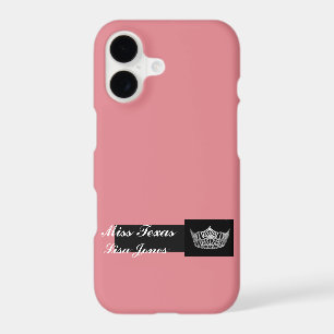 iPhone 7 Case Pageant Crown & Custom Name
