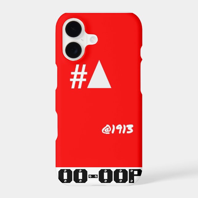 iPhone 7 case- #Pyramid @1913 (Back)