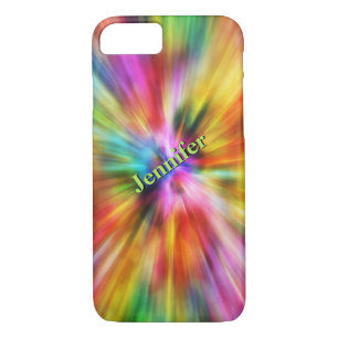 iPhone 7 Case   Rainbow Lights   Personalised