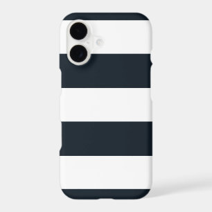 iPhone 7 Case Striped Grey & White
