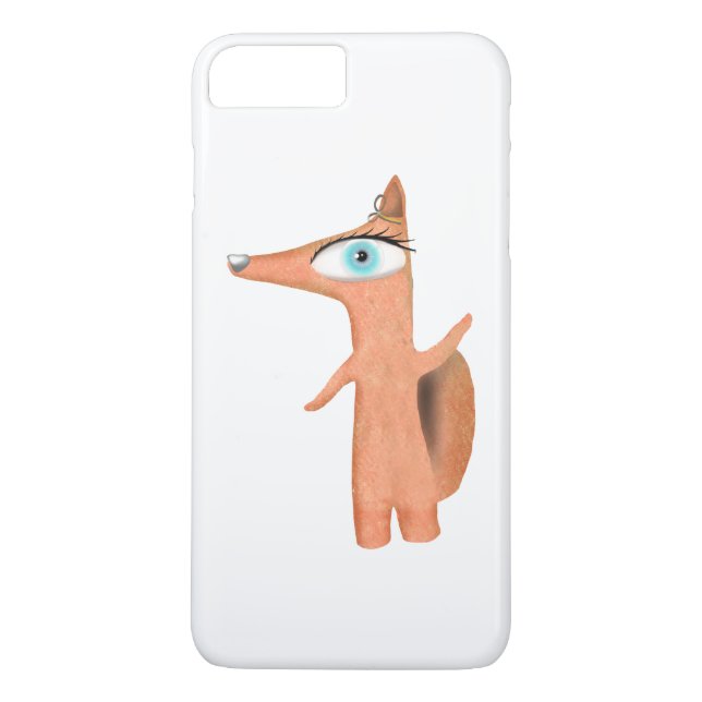 iPhone 7 Cute Fox Case-Mate iPhone Case (Back)