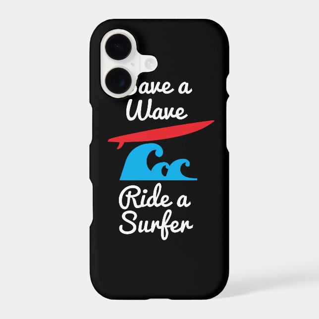 iPhone 7 Plus Cover Case - Rider a Surfer (Back)