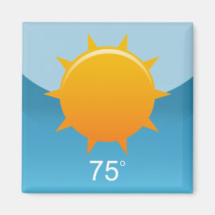 iPhone App Magnet - Weather