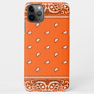 iPhone Bandanna Orange Phone Case