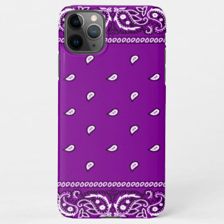 iPhone Bandanna Purple Phone Case