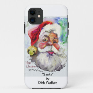 iPhone Case - 5/5s  w/ "Santa" original artwork by