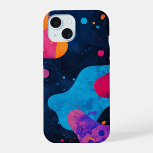 iphone case _ Abstract Neon Splatter