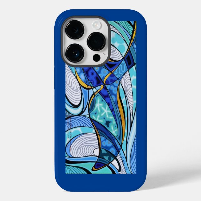iphone case art featured (Back)
