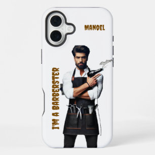 iPhone Case Barber theme