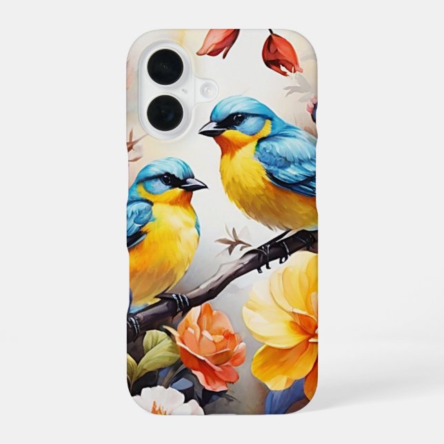 iPhone Case - Blue Birds (Back)