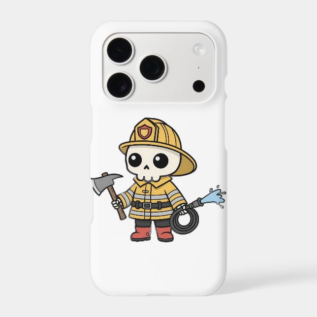 iphone case  Boonis as a firefighter (Back)