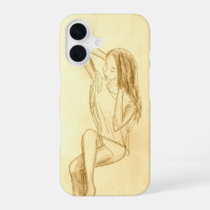 iPhone case. BRONZE GIRL by Tokyo Artist 16 Case