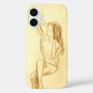 iPhone case. BRONZE GIRL by Tokyo Artist 16 Case