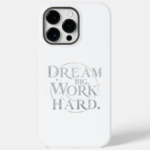 Iphone Case  -  Dream Big, Work Hard