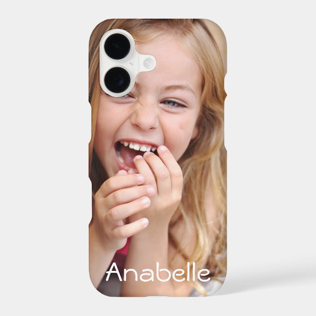 iPhone case for 11,12,13,14 with photo and name (Back)