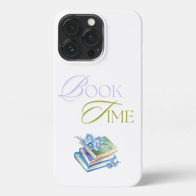 iPhone case for book lovers - Book Time (Back)