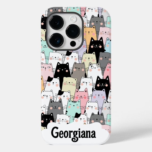 iPhone case for cat owners (Back)